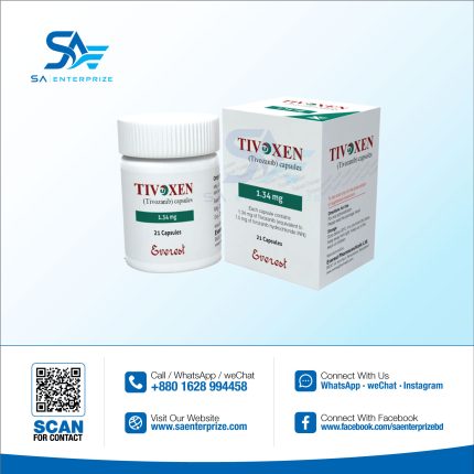 Tivoxen 1.34 MG (Tivozanib) Capsule