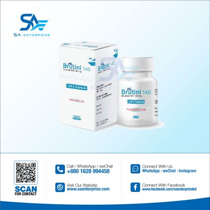 Brutini 140 MG (Ibrutinib INN) Capsules