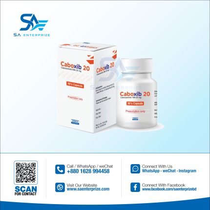 Caboxib 20 MG (Cabozantinib) Capsules