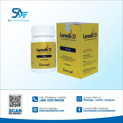Laronib 25mg (Larotrectinib) Capsules